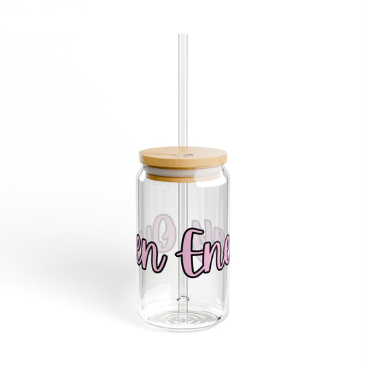 Queen Energy, 16oz Sipper Glass